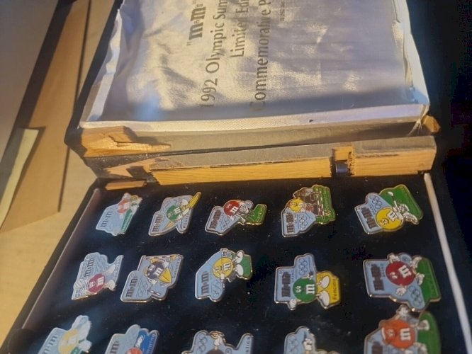 M&Ms, Olympic Summer Games 1992 Barcelona, Pin Set of 26 p.