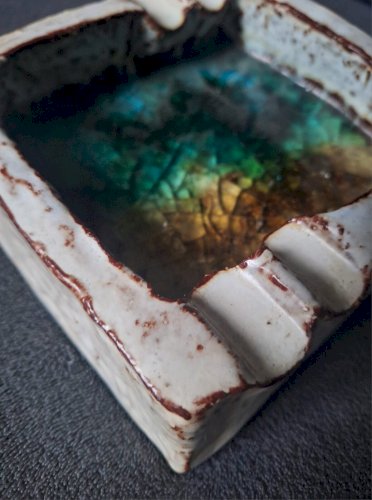 Mobach Utrecht cendrier céramique, vide poches vintage