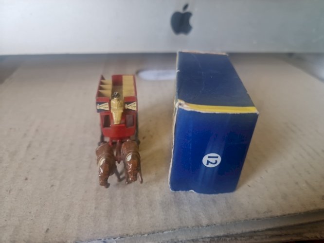 Models of Yesteryear by Lesney N 12 Horse Bus "  + boite