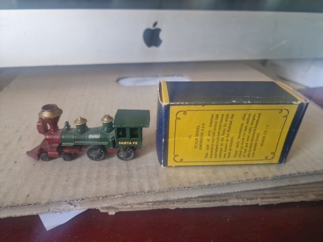Models of Yesteryear by Lesney N13 American Loco 440 Santa Fe  + boite