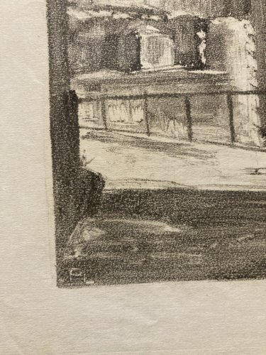 Monotype Pierre LAPRADE Papier Mer Phare Saint Jean De Luz ? Océan Pays Basque