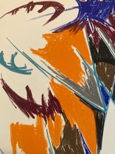 MONTCHOUGNY JEAN Etching LITHOGRAPHIE ORIGINALE SIGNEE METAMORPHOSES DU COQ Art