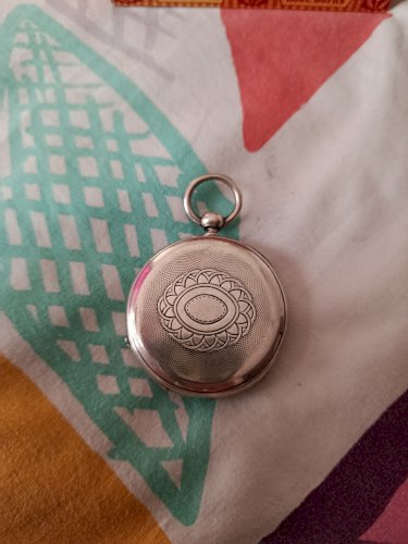 Montre à gousset argent 