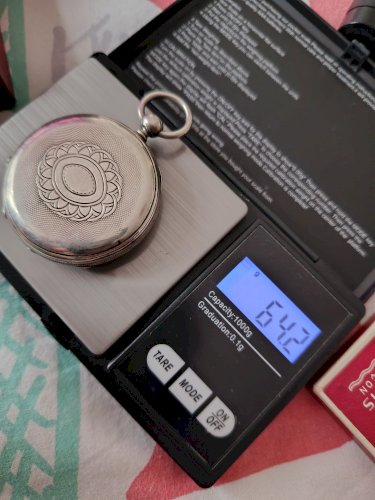 Montre à gousset argent 