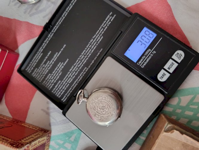 Montre à gousset argent 