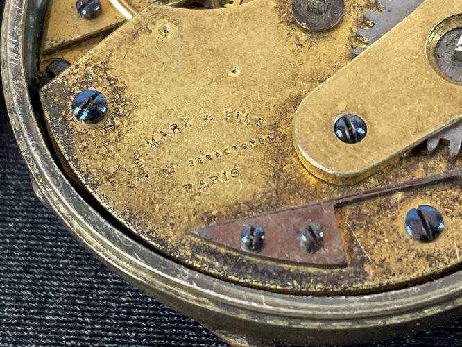 Montre à Gousset - Philippe Horloger Fab. Palais Royal 66-67