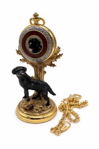 Montre de Poche gousset Franklin Mint – Labrador Retriever – Nigel Hemming