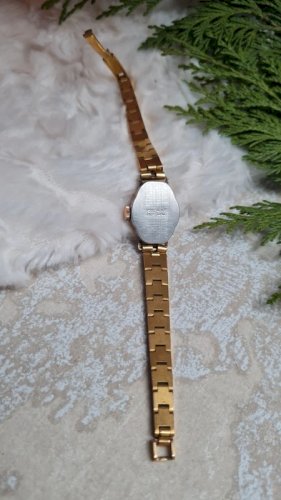 Montre Femme mécanique ancienne plaqué or - fonctionne