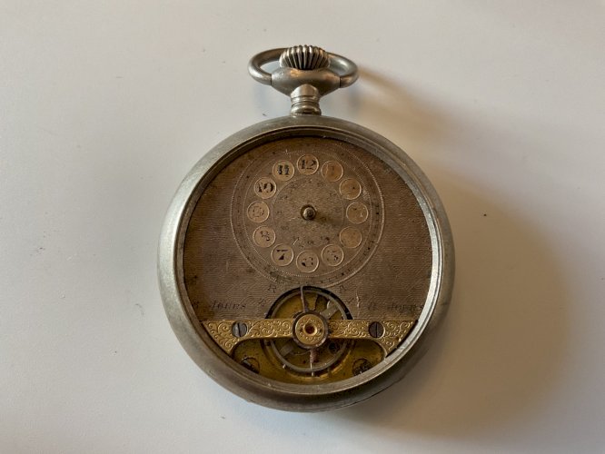 Montre Gousset 8 jours  HEBDOMAS