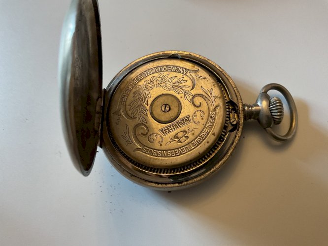 Montre Gousset 8 jours  HEBDOMAS