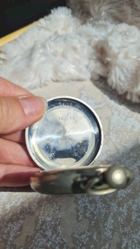Montre gousset ancienne argentan HS