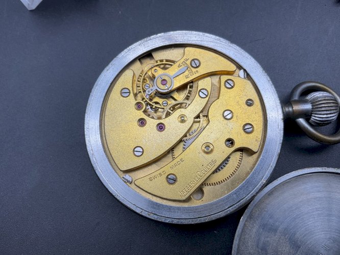 MONTRE GOUSSET JAEGER Le Coultre avec peinture CHINOISE