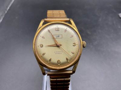 Montre LIP automatic  calibre R126 plaquée or