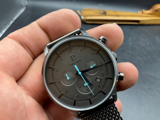 montre Pierre Lannier Homme 227F4 , Quartz Chronographe