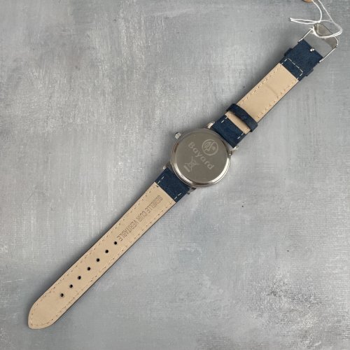Montre quartz femme VUILLEMIN REGNIER strass bracelet bleu fonctionne pile neuve