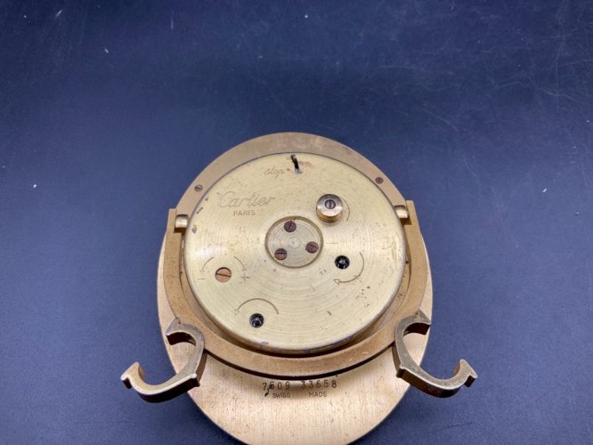 Montre Réveil  Cartier dite baignoire