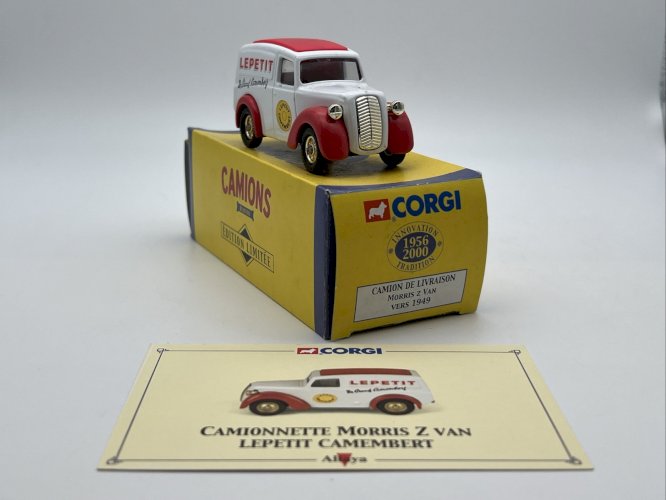Morris Z Van Lepetit Camembert (1949) 1/43 Corgi