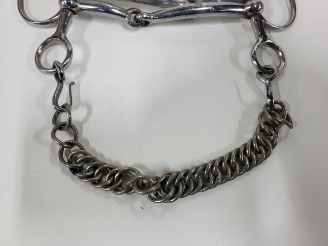 MORS DE CHEVAL EN METAL ET CUIR N° 2