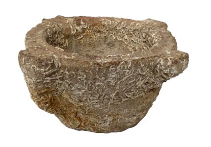 Mortier a oreilles en pierre du XVIII siècle