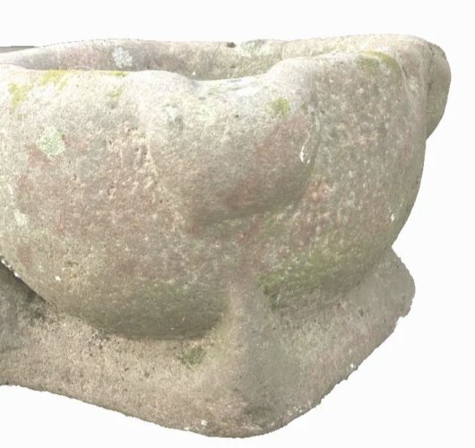 Mortier sur socle en pierre XVIII siècle