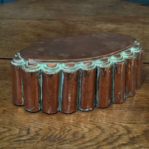 Moule à gâteau en cuivre Château Saint-Cloud 1845 L9040
