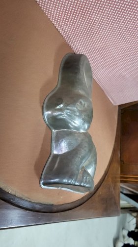 MOULE A GATEAU EN TÔLE LAPIN DE 31 CM DE HAUT INTERIEUR