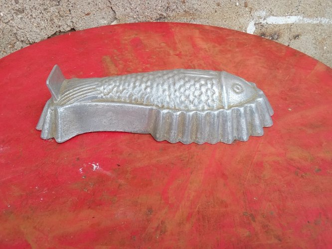 Moule à pâtisserie en forme de poisson