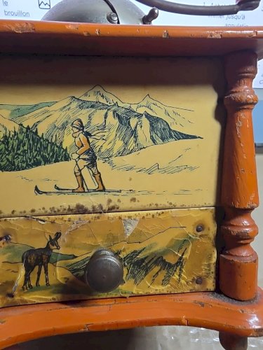 moulin à café ancien manuel