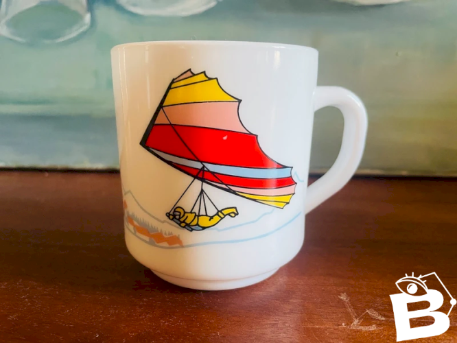 Mug Deltaplane Arcopal vintage