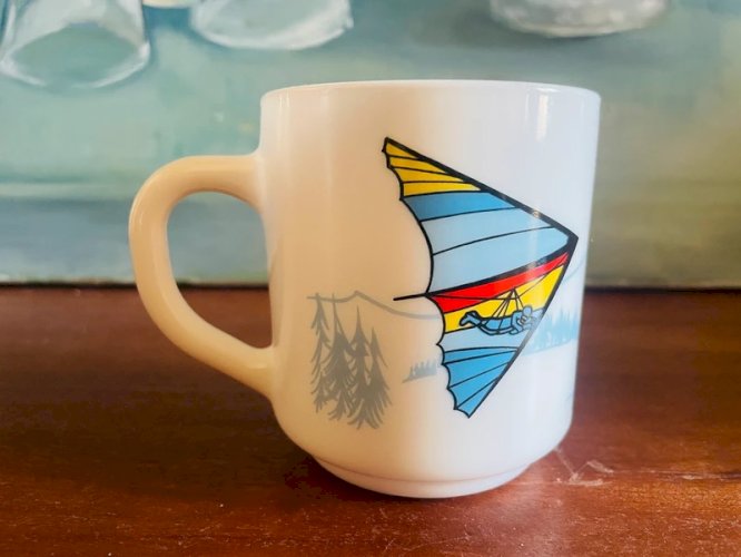 Mug Deltaplane Arcopal vintage