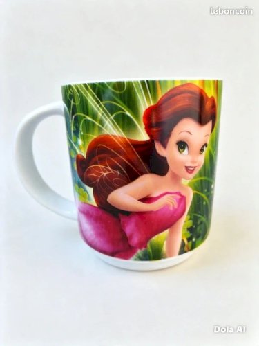 Mug Disney Fée Clochette et Rosélia collector