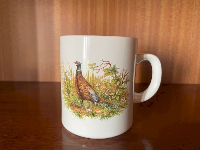 Mug en porcelaine Chasse faisan Sologne