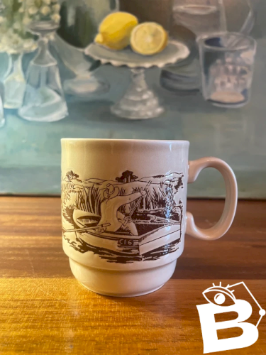 Mug England Pêcheur dans sa barque