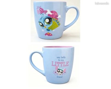 Mug Littlest pet Shop paon bleu