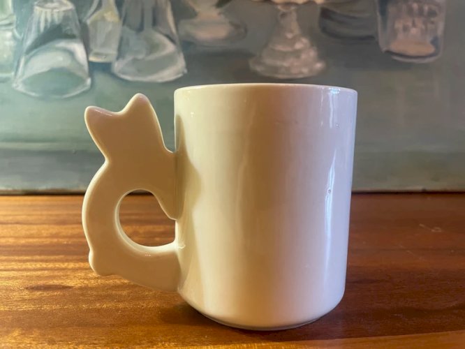 Mug vintage Lapin en porcelaine