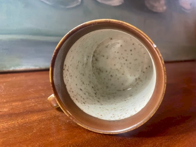 Mug vintage Pays-Bas grès moucheté
