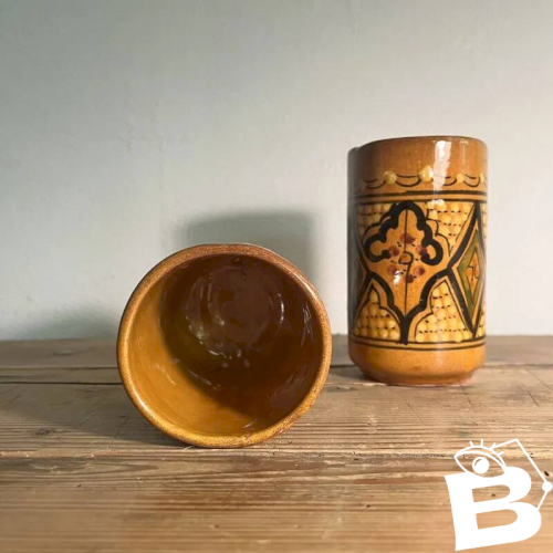 Mugs en céramique émaillée