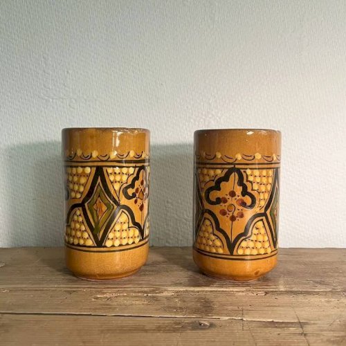 Mugs en céramique émaillée