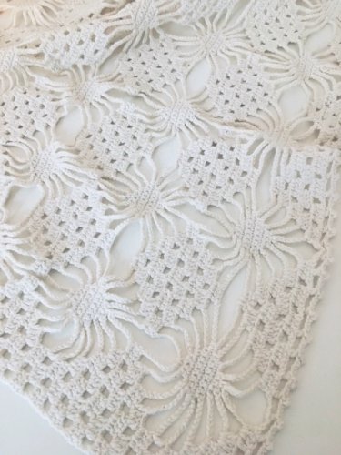 Nappe/chemin de table vintage