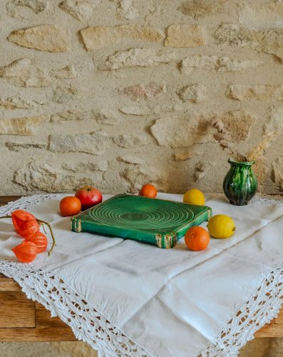 Nestor, le dessous de plat en faïence N°486