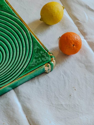 Nestor, le dessous de plat en faïence N°486