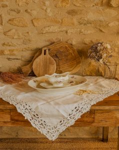 Nestor, the set of 2 porcelain serving dishes No. 499