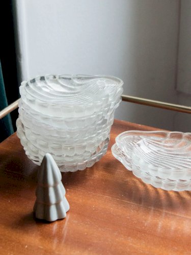 Nestor, le lot de 9 ramequins coquillage N°531