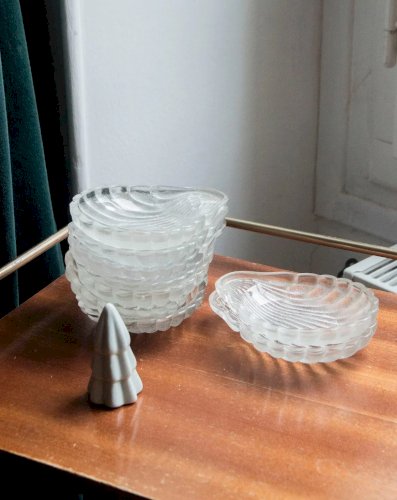 Nestor, le lot de 9 ramequins coquillage N°531