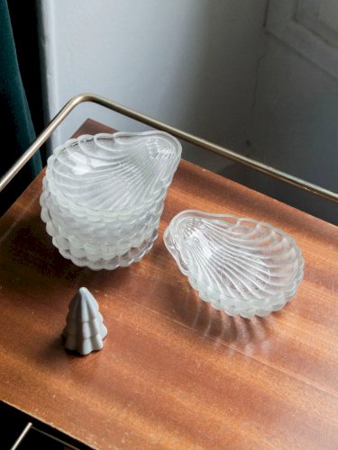 Nestor, le lot de 9 ramequins coquillage N°531