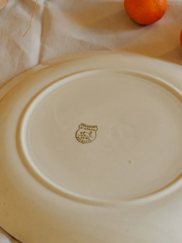 Nestor, le plat à gâteau en faïence N°513