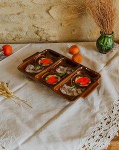 Nestor, the earthenware appetizer platter N°493