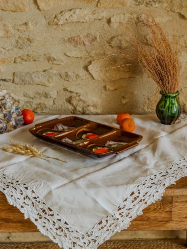 Nestor, le plat apéritif en faïence N°493