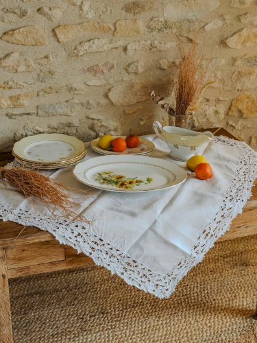 Nestor, le plat de service de Gien N°481