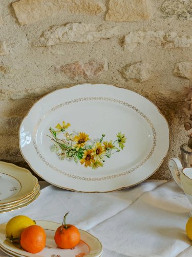 Nestor, le plat de service de Gien N°481